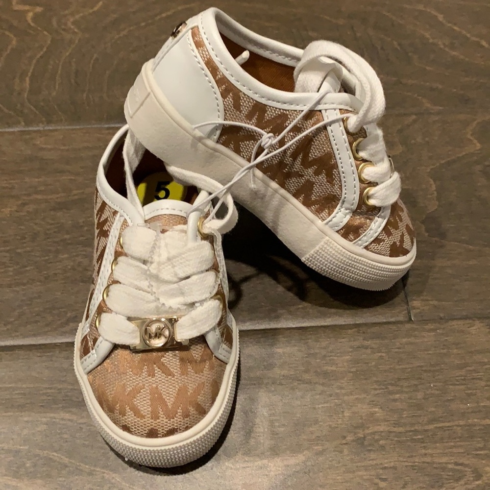 Little Girls Michael Kors Tennis Shoes size 5